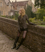 LENNON BLAZER -- ENGLISH HERRINGBONE