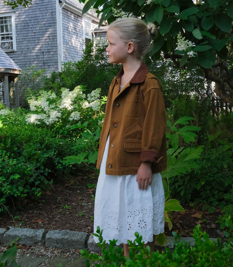 LITTLE PASCUAL JACKET -- WILLOW BARK