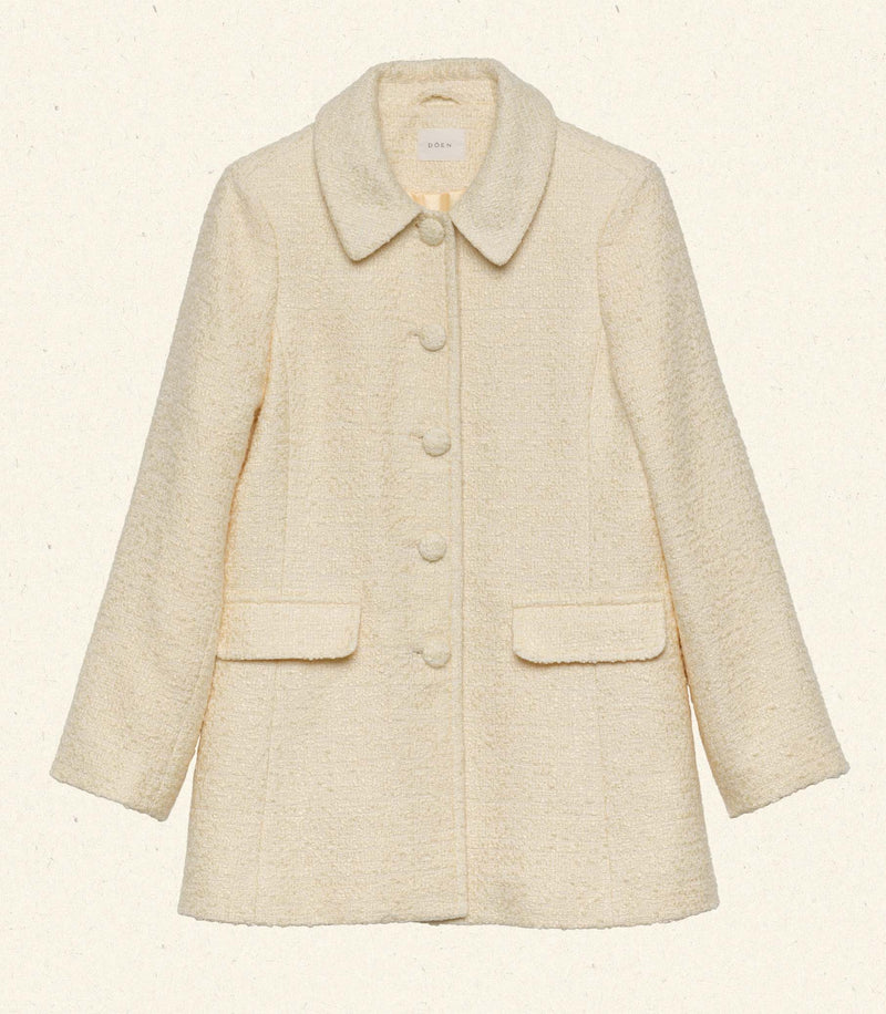 MARIBETH COAT -- WILD HONEYSUCKLE