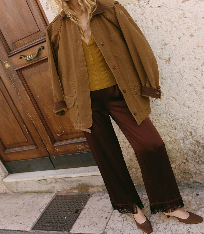 PASCUAL JACKET -- WILLOW BARK